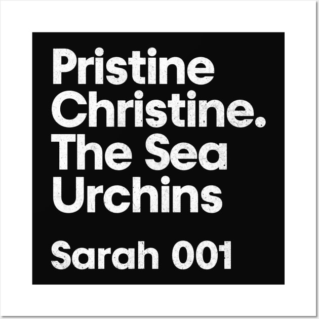 Sarah 001 - Pristine Christine - Minimalist Fan Design Wall Art by saudade
